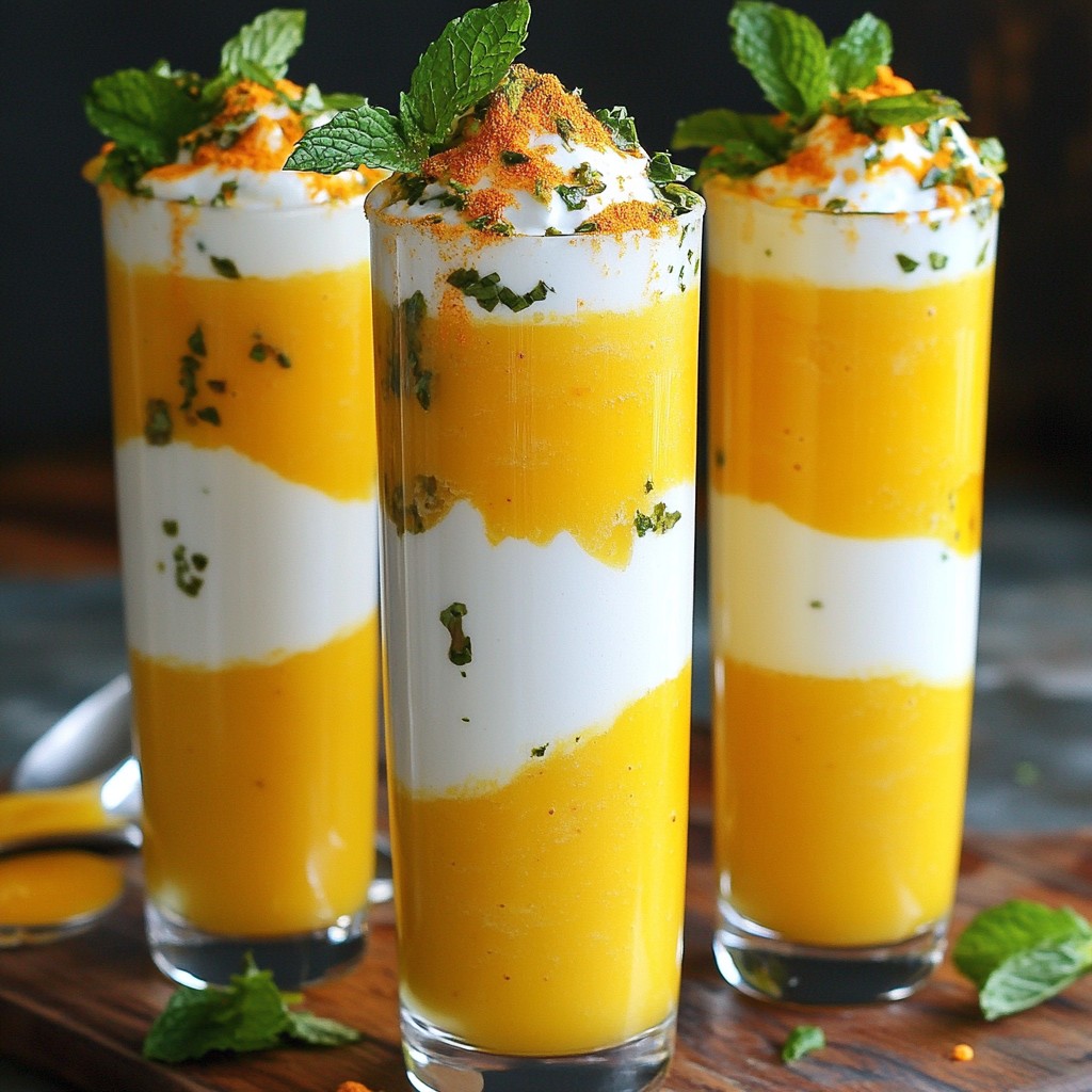 Mango Tajin Smoothie Refreshing and Flavorful Drink