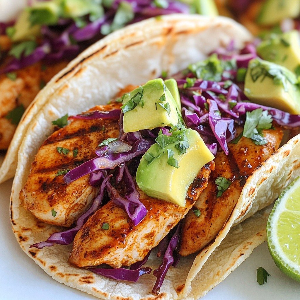 Spicy Chipotle Chicken Tacos Flavorful and Easy Recipe