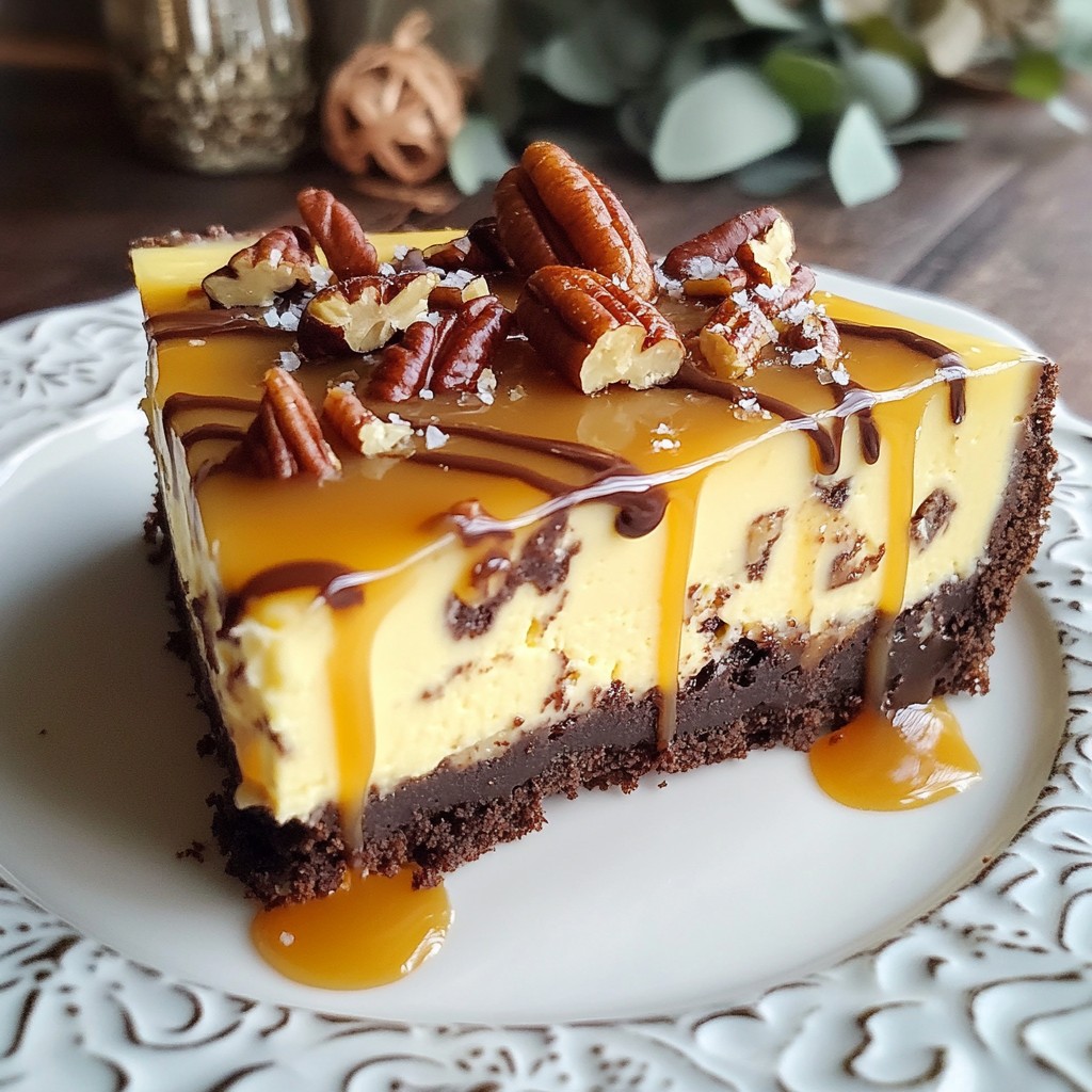 Chocolate Caramel Turtle Cheesecake Irresistible Delight