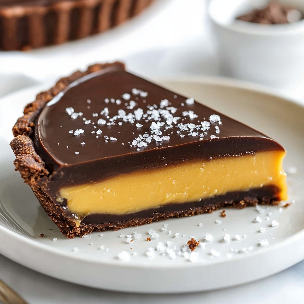 Chocolate Salted Caramel Tart Rich and Decadent Recipe