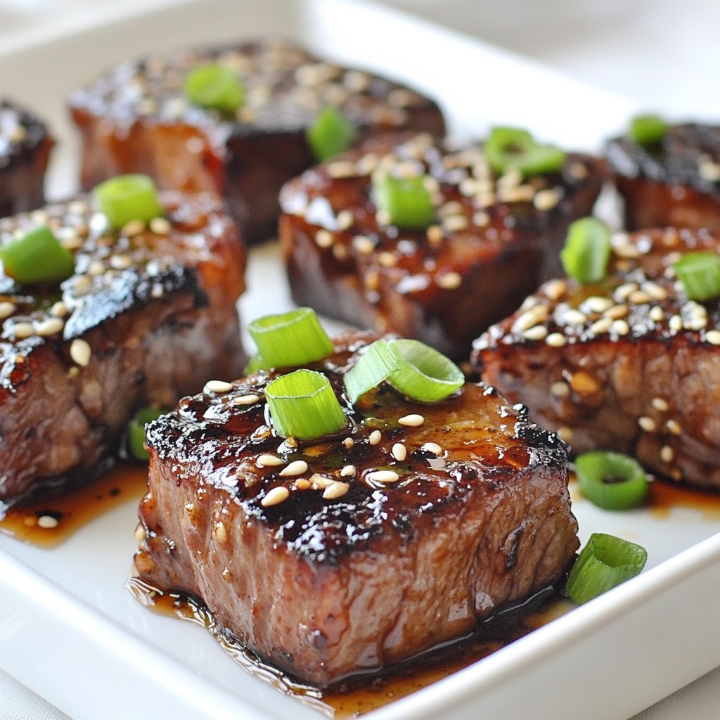 Honey Garlic Steak Bites Flavorful and Easy Recipe