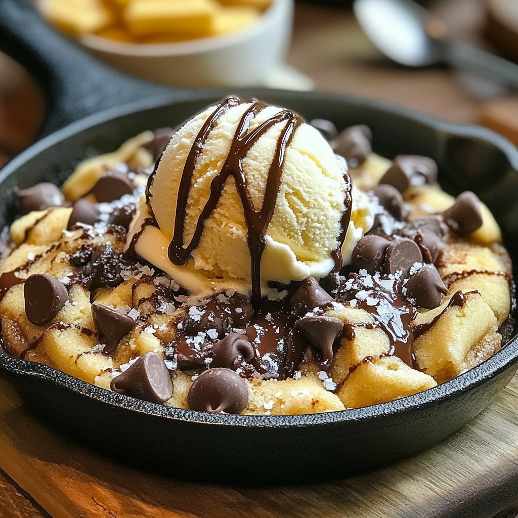 Chocolate Chip Cookie Skillet Easy and Tasty Treat