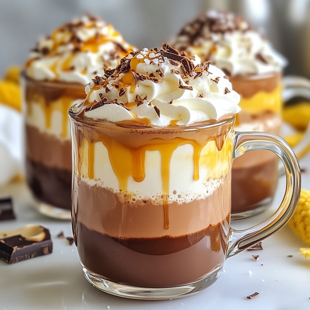 Salted Caramel Hot Chocolate Irresistible Treat