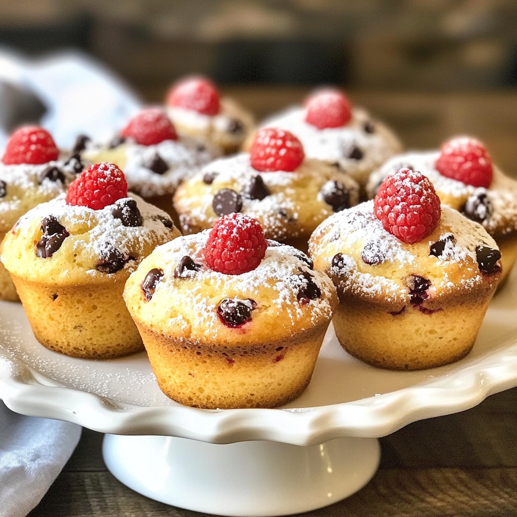 Raspberry Chocolate Chip Muffins Tasty and Easy Recipe