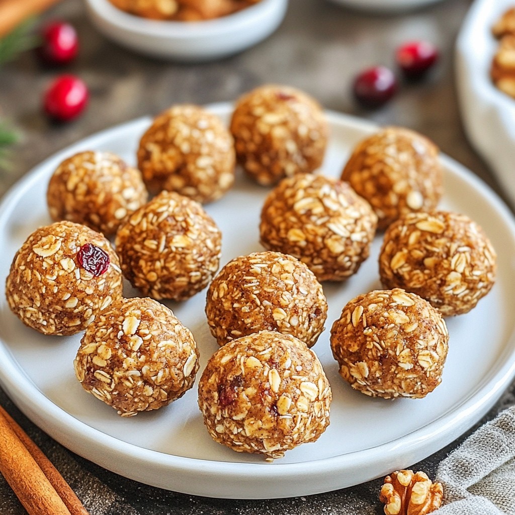 Cinnamon Apple Energy Bites Healthy and Delicious Snack