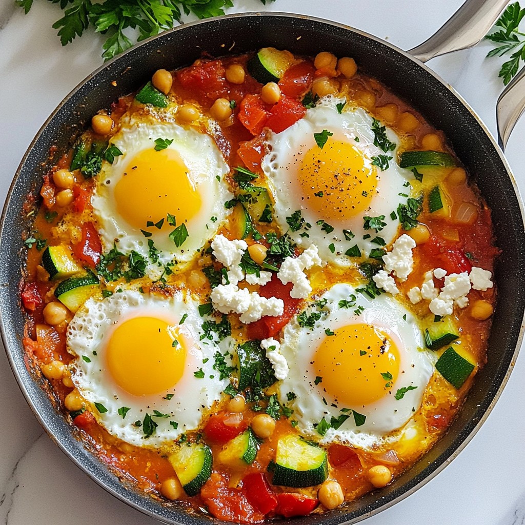 Mediterranean Chickpea Shakshuka Flavorful and Easy Meal