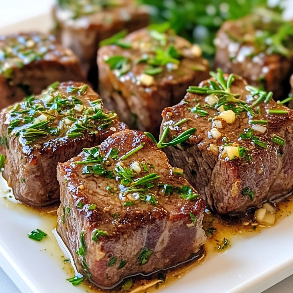 Garlic Butter Steak Bites Flavorful and Easy Recipe
