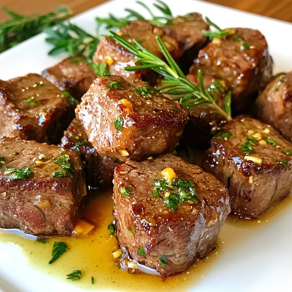 Garlic Butter Steak Bites Savory and Simple Treat