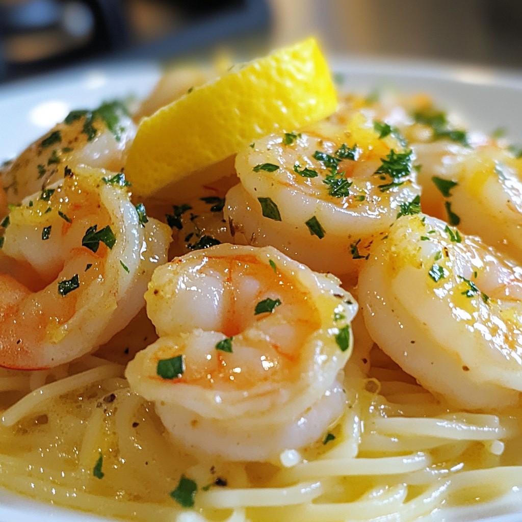 Lemon Garlic Butter Shrimp Delightfully Easy Recipe