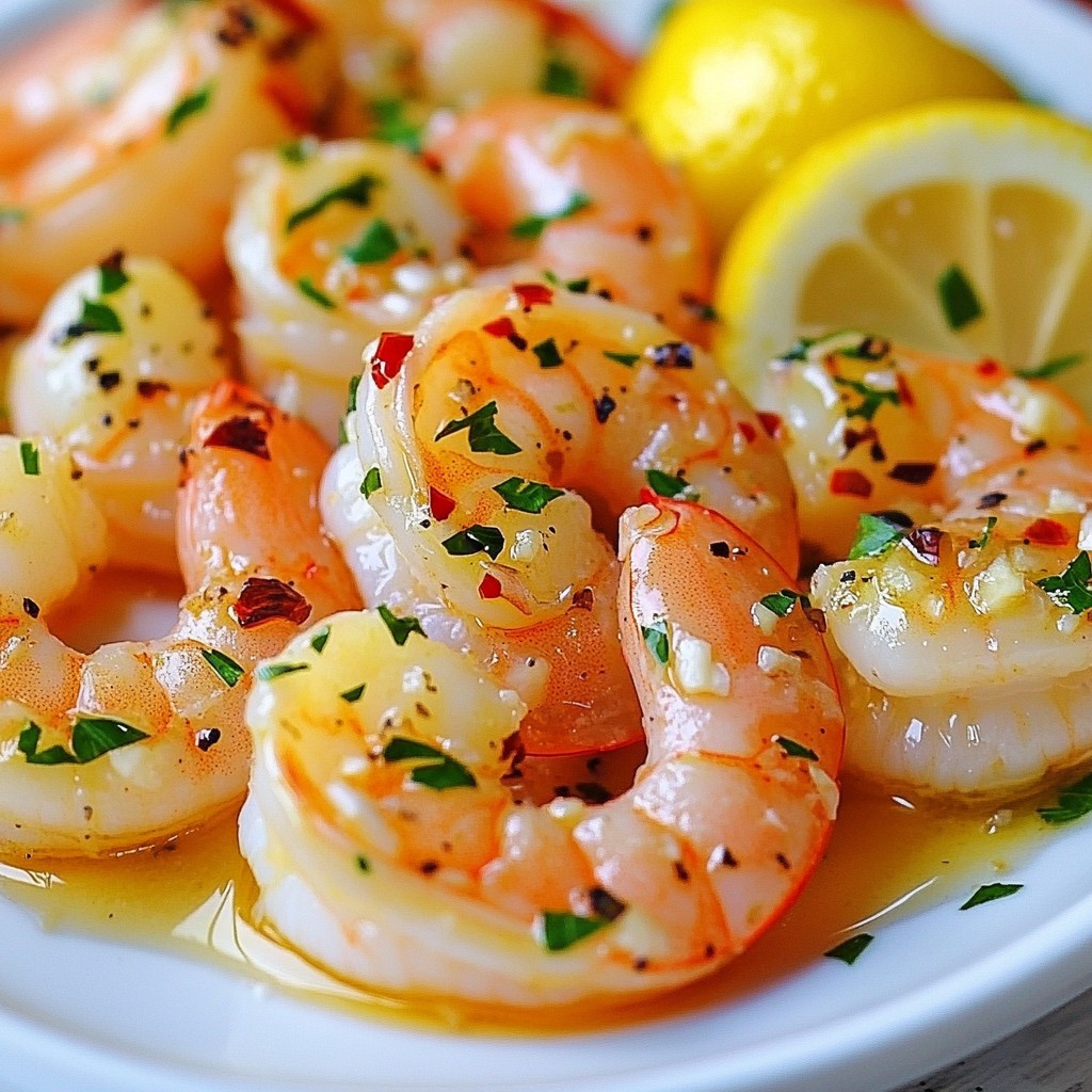 Zesty Lemon Garlic Shrimp Flavorful Quick Recipe