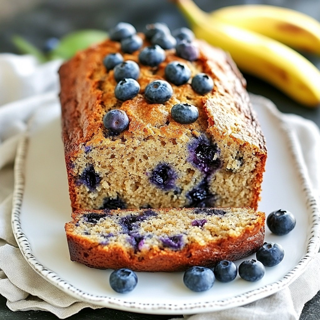 Savory Blueberry Banana Oat Bread Recipe to Try