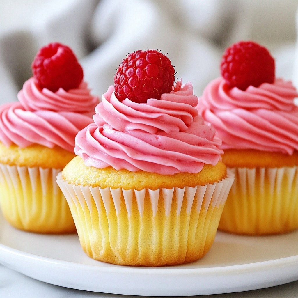 Raspberry Lemonade Cupcakes Delightful and Easy Recipe