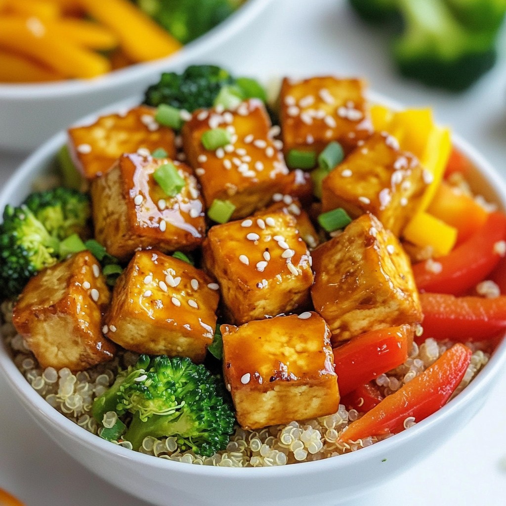 Teriyaki Tofu Buddha Bowls Flavorful and Healthy Meal