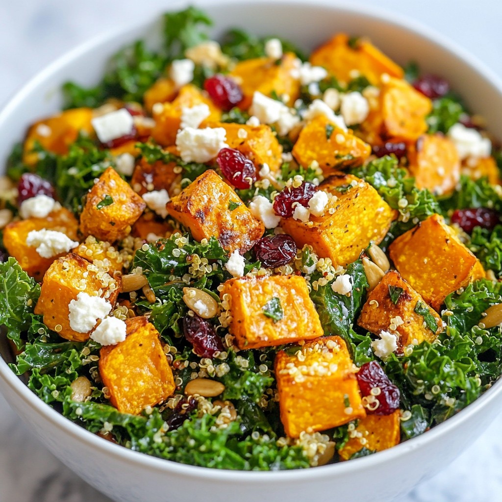 Sweet Potato Kale Salad Nutritious and Flavorful Meal