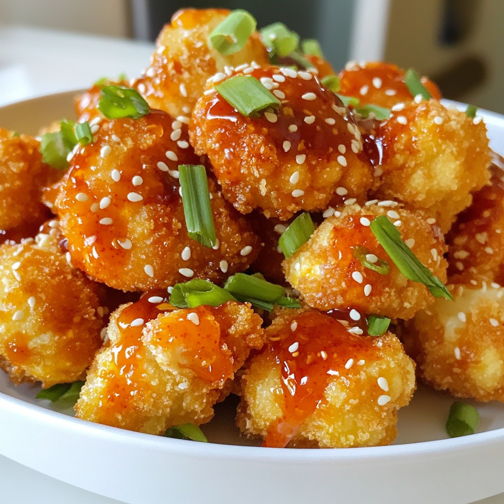 Vegan Sweet Chili Cauliflower Crispy and Flavorful Dish